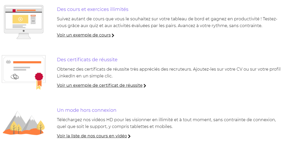 Certifications openclassrooms de cours en ligne hugo bernard